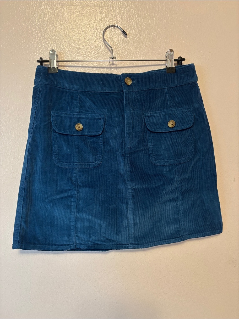 JCrew factory Corduroy Pocket Mini Skirt